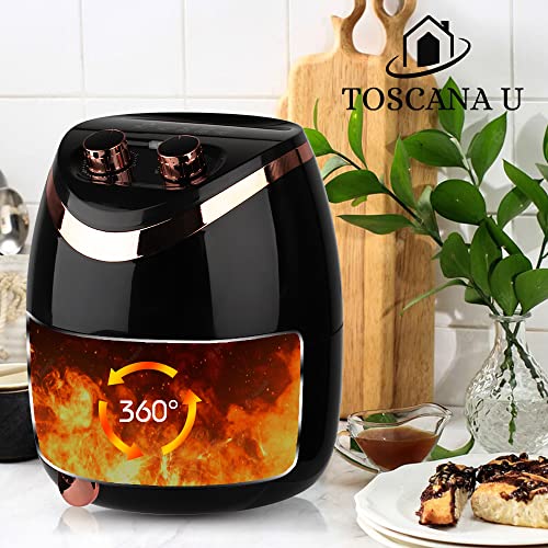 Air Fryer, Air Fryer, 1500W, Digital Control Panel Display, 5.8L, Black ST-1574