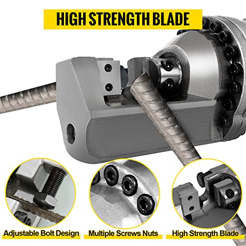 Happybuy Electric Hydraulic Rebar Cutter,900W Portable Electric Rebar Cutter,Cutting Up To 5/8 Inch #5 4-16Mm Rebar Within 3 Seconds,110V,With Easy To Carry Stainless Box(900W Rc-16) #TOP2