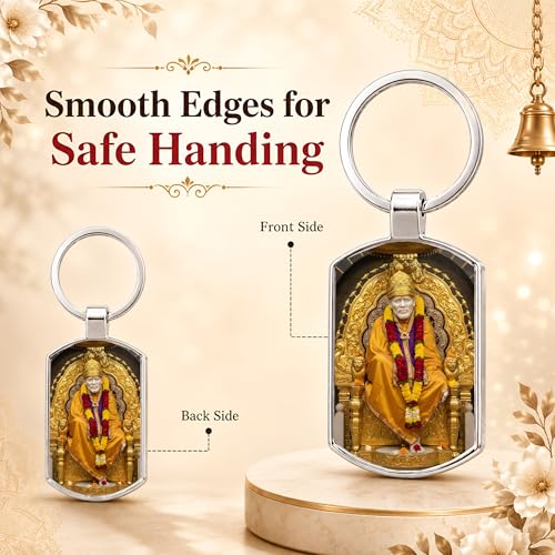 Image of Premium Printed Metal Keychain for Men & Women | High-Definition Artwork Print | Durable Key Ring for Car, Bike, Home & Office Keys | Stylish Decorative Key Holder Gift