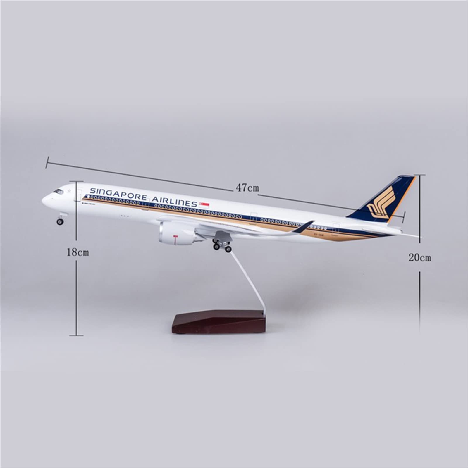 vliegtuigmodel kopiëren 16 cm 1:400 Voor A380 Singapore Airlines Schaal Airbus Metalen Legering Model Vliegtuig Model Miniatuur Vliegtuig Prachtige geschenkcollectie