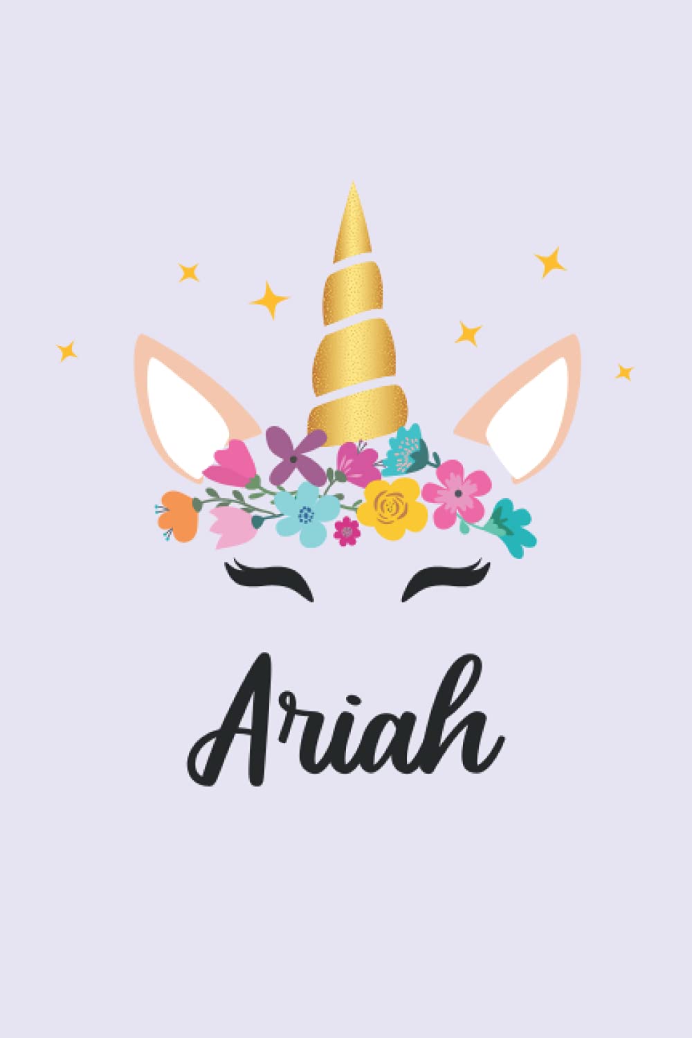 Ariah: Personalized Name Notebook | Wide Ruled Paper Notebook Journal | For Teens Kids Students Girls| For Home School College | 6x9 inch 120pages