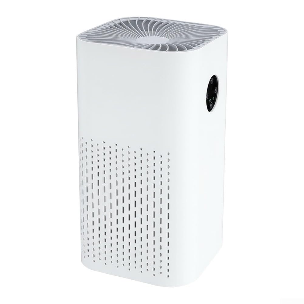 Purificatore d'aria dell'animale domestico con la modalità dell'animale domestico per uso domestico che caratterizza il sistema di filtrazione a quattro fasi per rimuovere i capelli e progettazione