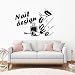 Conception d'ongles autocollants muraux amovibles nail art vernis vinyle stickers muraux beauté studio décoration manucure fenêtre affiche décoration stickers muraux A6 57x41 cm
