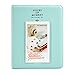 [Instax Mini Photo Album] Woodmin 64 Pockets Polaroid Photo Album for 3 inch Pictures by Fujifilm Instax Mini 8 8+ Mini 9, Snap, Zip, Z2300, Bank Card (Ice Blue)