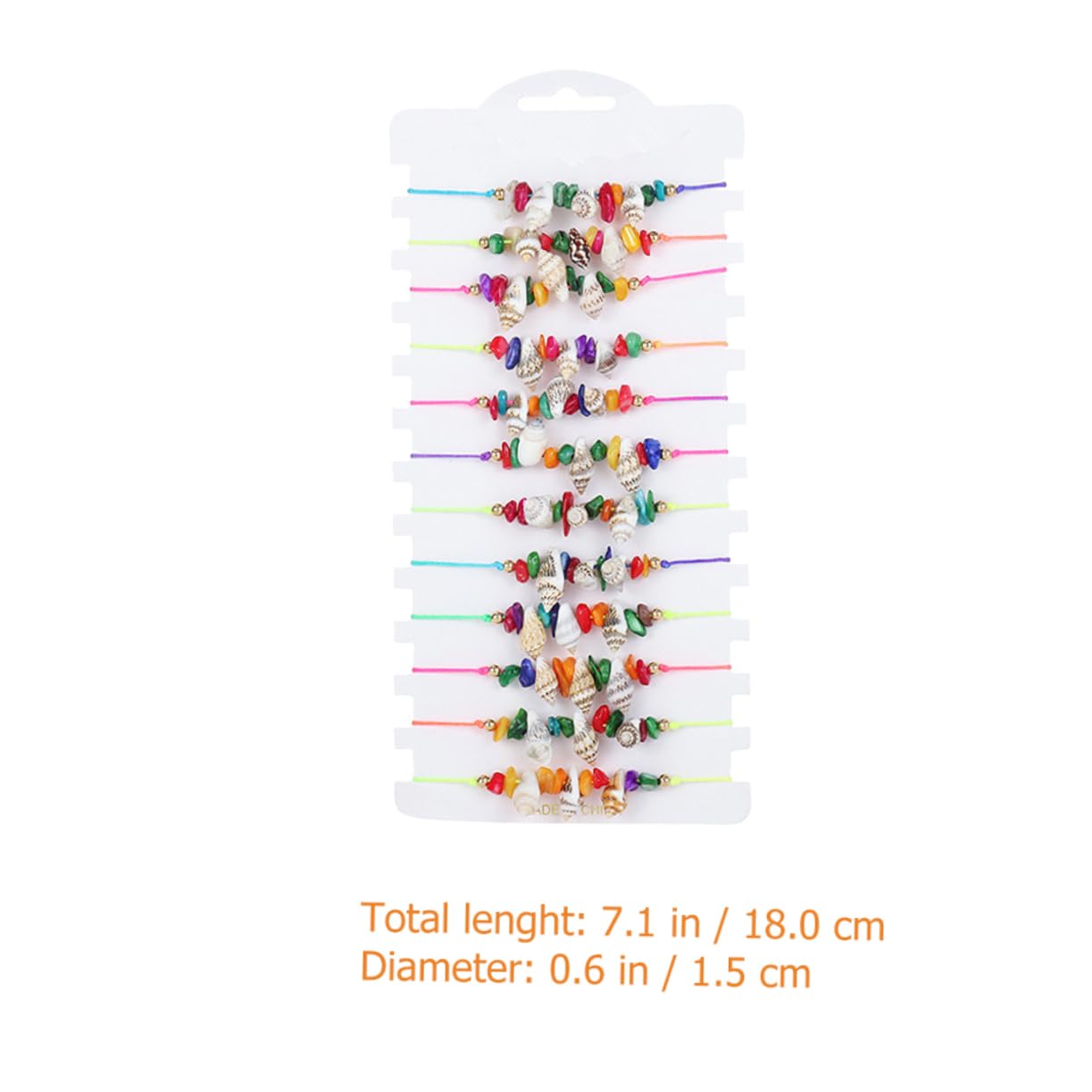 GALPADA 48piezas Pulsera De Concha y Tobillera De Playa Joyería Bohemia Para Mujeres y Niñas Accesorios De Verano