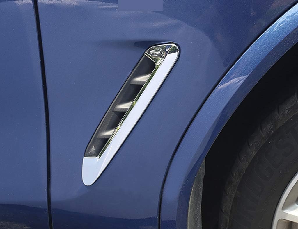 New Protective Fender Scoop Trims Compatible with BMW X3 2018-2020 (One Set)