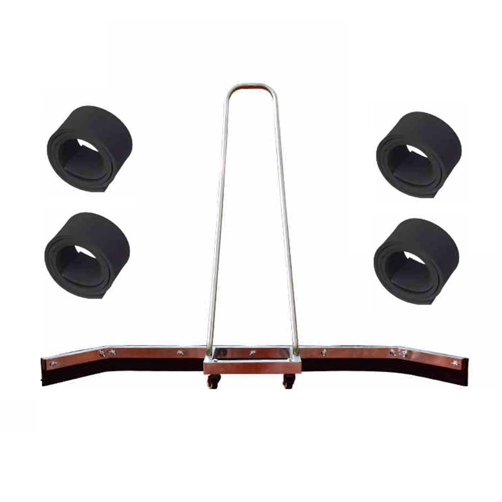 Escobilla de goma resistente para eliminar el agua en superficies deportivas, marco de acero inoxidable con cuchillas de espuma EVA, herramienta de limpieza eficiente para canchas y parques infantiles