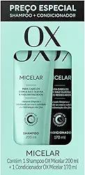 Ox - Shampoo 200ml e Condicionador 170ml Promopack Micelar
