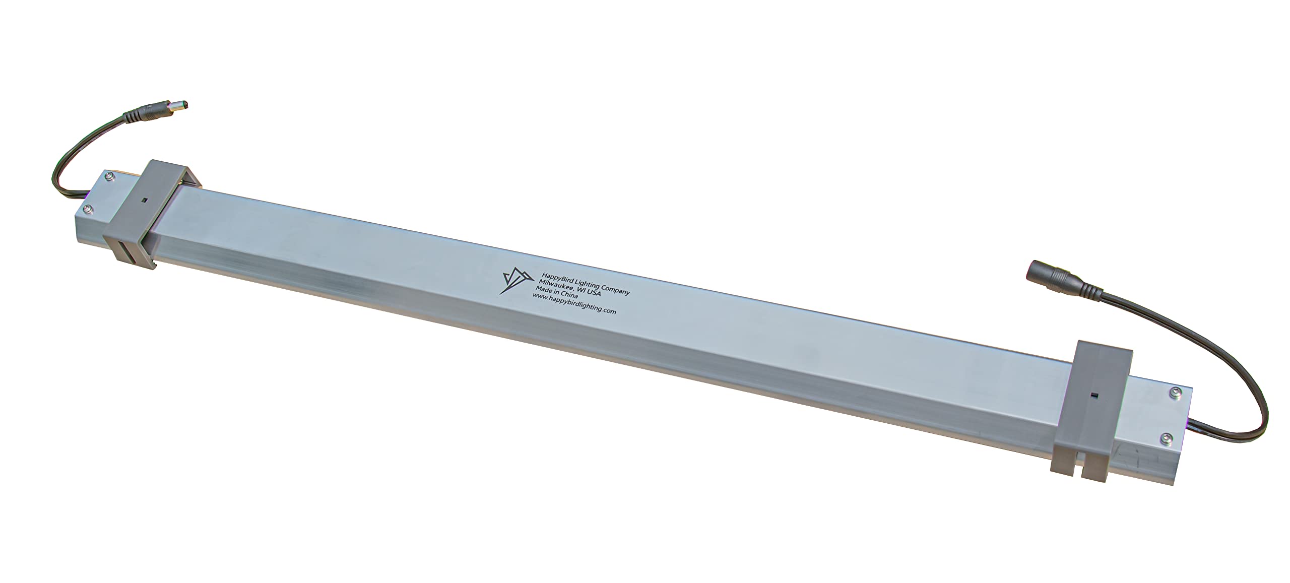HappyBird Lightning (A Divison of M&amp;M Cage) 24" LED linkable Light bar Without Power Source for Multiple Bird Breeder Cages, Full Spectrum LED. Will NOT Run ON ITS OWN (6 Pack)