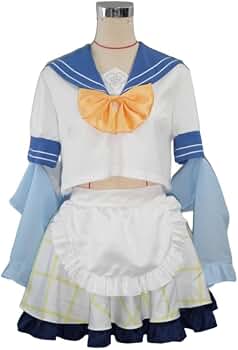 Amazon.co.jp: ブルーアーカイブ 阿慈谷ヒフミ コスプレ衣装+道具+帽