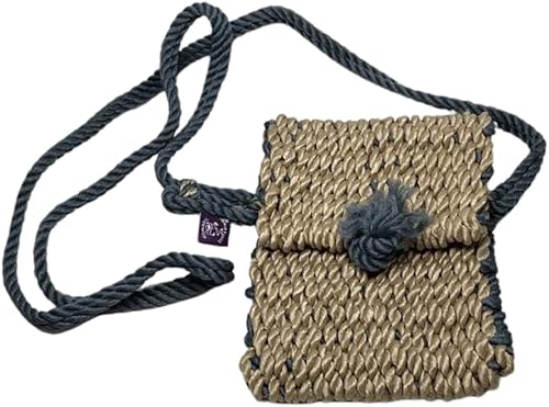 Miniatura 8 de Nomadic State of Mind Micro Trip - Bolso de cuerda tejida para mujer  Bolso de mano para todos los días  Artistic único