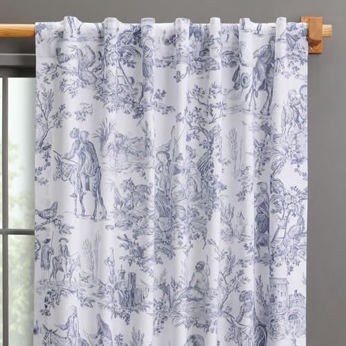 Maison d' Hermine Rideaux 100% coton 50 x 124 cm (1 pièce)