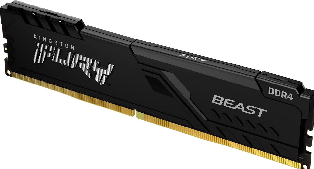 Kingston FURY 32GB (16GB×2) Kingston Fury Beast 32GB 3200MT/s DDR4 CL16 Desktop Memory Single