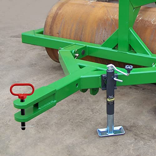 Jamiikury Trailer Hitch Pin, 1/2 X 4 Inch Tractor Hitch Pin With R-Clip Pin For Lawn Mower, Tractor, Trailer (Red) #TOP5