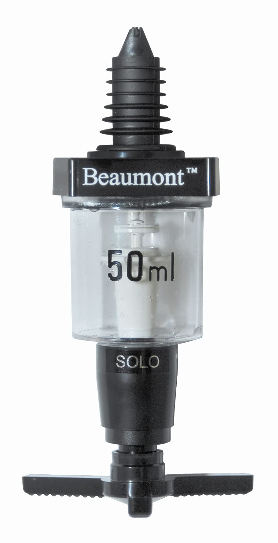 Beaumont Optic Spirit Dispenser Stamped 50ml 50ml. Government stamped.