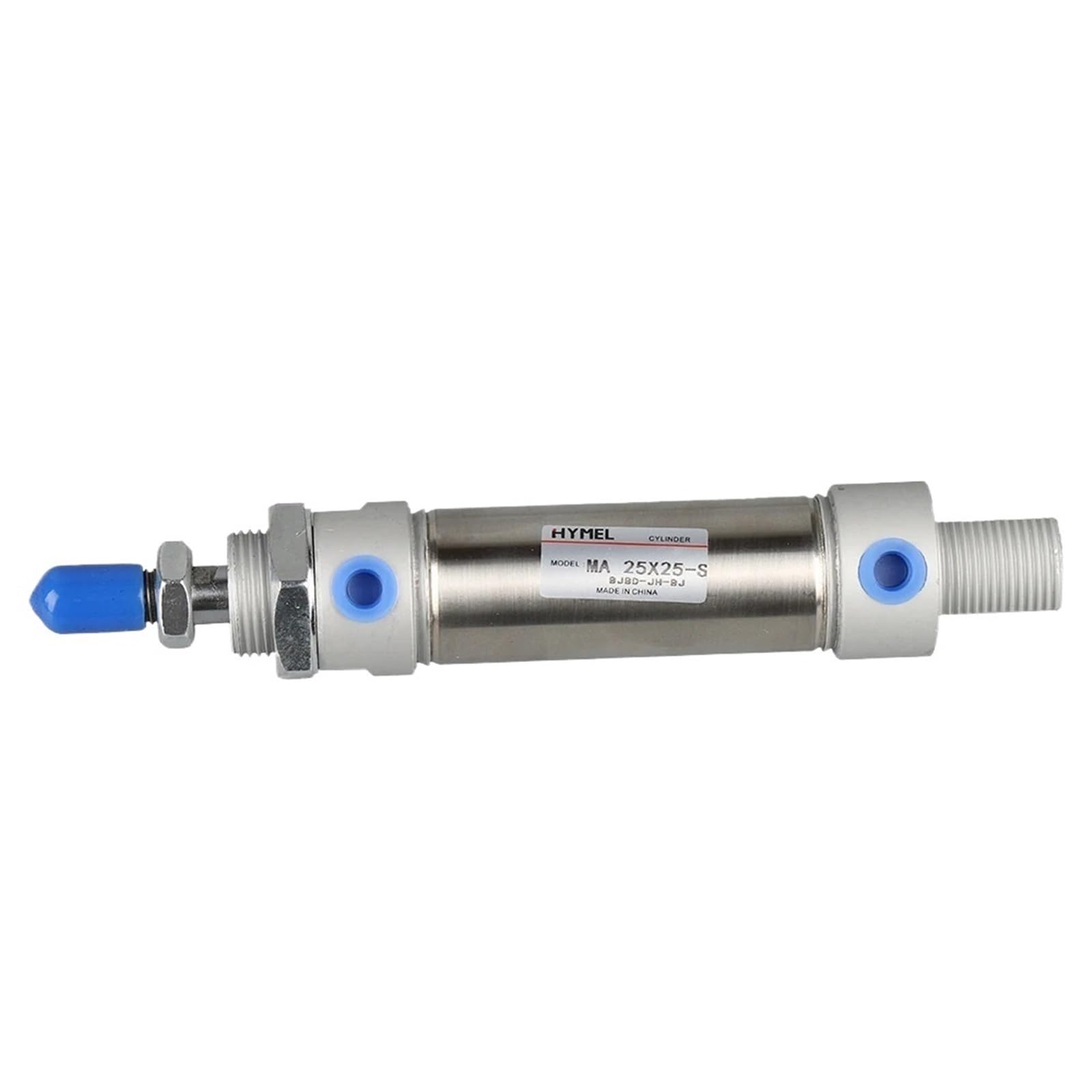 Jwseo Stroke 25Mm Ma Type With Magnet Stainless Steel Double Action 16/20/25/32/40Mm Bore 25/50/75Mm Stroke Pneumatic Cylinder(,Bore 25Mm)