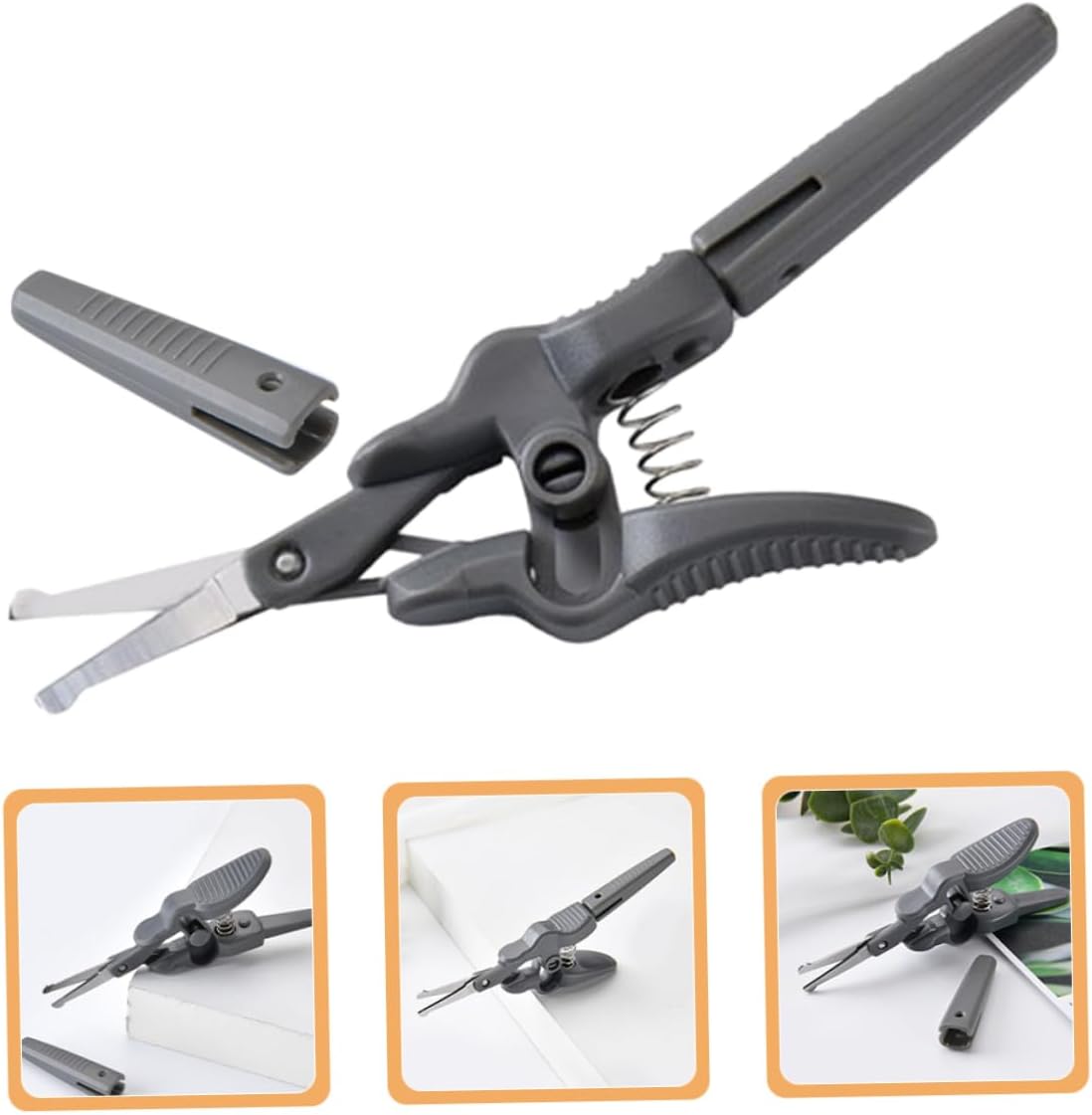 5pcs Nose Hair Scissors and Eyebrow Trimmer for Facial Grooming Rounded Tip Design for Safe Use for Men and Women Precision Cutting Tool for Beard and Hair Trimming