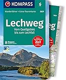 lechtal hotel  KOMPASS Wanderführer Lechweg, Vom Quellgebiet bis zum Lechfall: Wanderführer mit Extra-Tourenkarte 1:35000, 8 Etappen, GPX-Daten zum Download