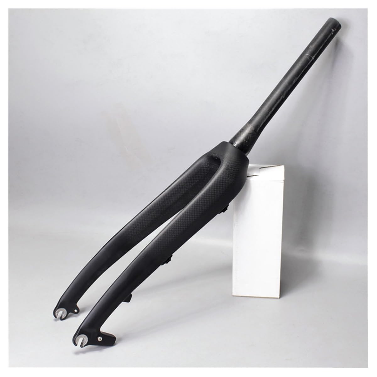 Rigid Touring Road Bike Fork 700c 1 Threaded 250mm Black Hybrid Fast Shipping