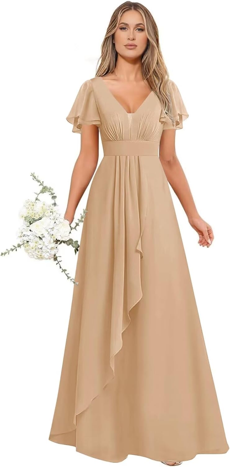 Bridesmaid Dresses for Women with Chiffon V Neck Kuwait | Ubuy Bridesmaid Dresses for Women with Chiffon V Neck Kuwait | Ubuy