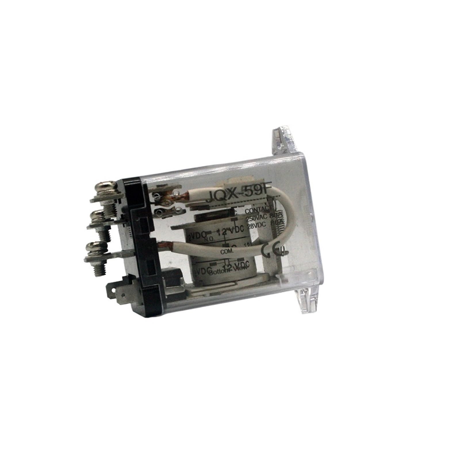Relais électromagnétique 80A JQX-59F 1Z DC 24V inverseur SPDT 5 pin