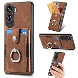 Rfvzubemok Compatible avec Honor X40i Coque,Compatible avec Honor X40i 5G DIO-AN00 (PC+TPU+PU) 3 en 1 Kickstand Fente de Carte Housse de téléphone Brown Rfvzubemok Compatible avec Honor X40i Coque,Compatible avec Honor X40i 5G DIO-AN00 (PC+TPU+PU) 3 en 1 Kickstand Fente de Carte Housse de téléphone Brown