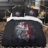 Informazioni sulle taglie: per letto singolo: 1 copripiumino da 135 x 200 cm + 2 federe da 48 x 75 cm. Matrimoniale: 1 copripiumino da 200 x 200 cm + 2 federe da 48 x 75 cm. King: 1 copripiumino da 220 x 240 cm + 2 federe da 48 x 75 cm. Singolo: 1 copripiumino da 140x200cm + 2 federe da 48 x 75 cm. Super king: 1 copripiumino da 260x220cm + 2 federe da 48 x 75 cm