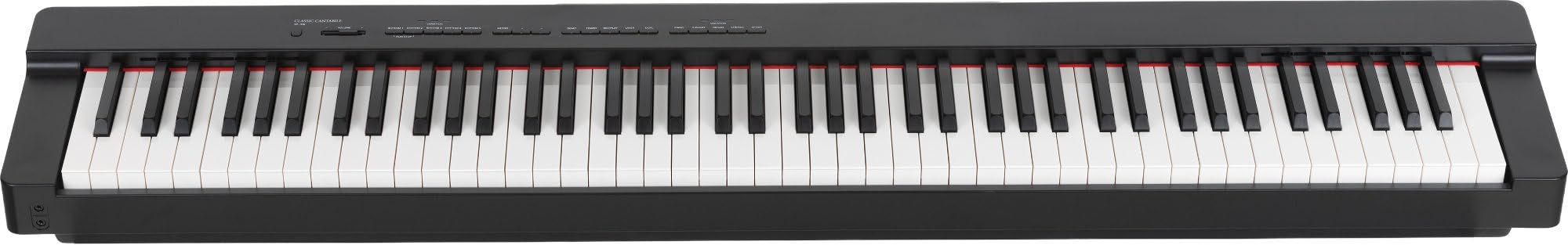 Classic Cantabile SP-316 Stage Piano Stage Set Schwarz, 20 Voices | 88 anschlagsdynamische Hammertasten, Graduierte Gewichtung der Tasten, DAAS-Sampling-Technologie, 20 Rhythmen, 50 Demo-Songs