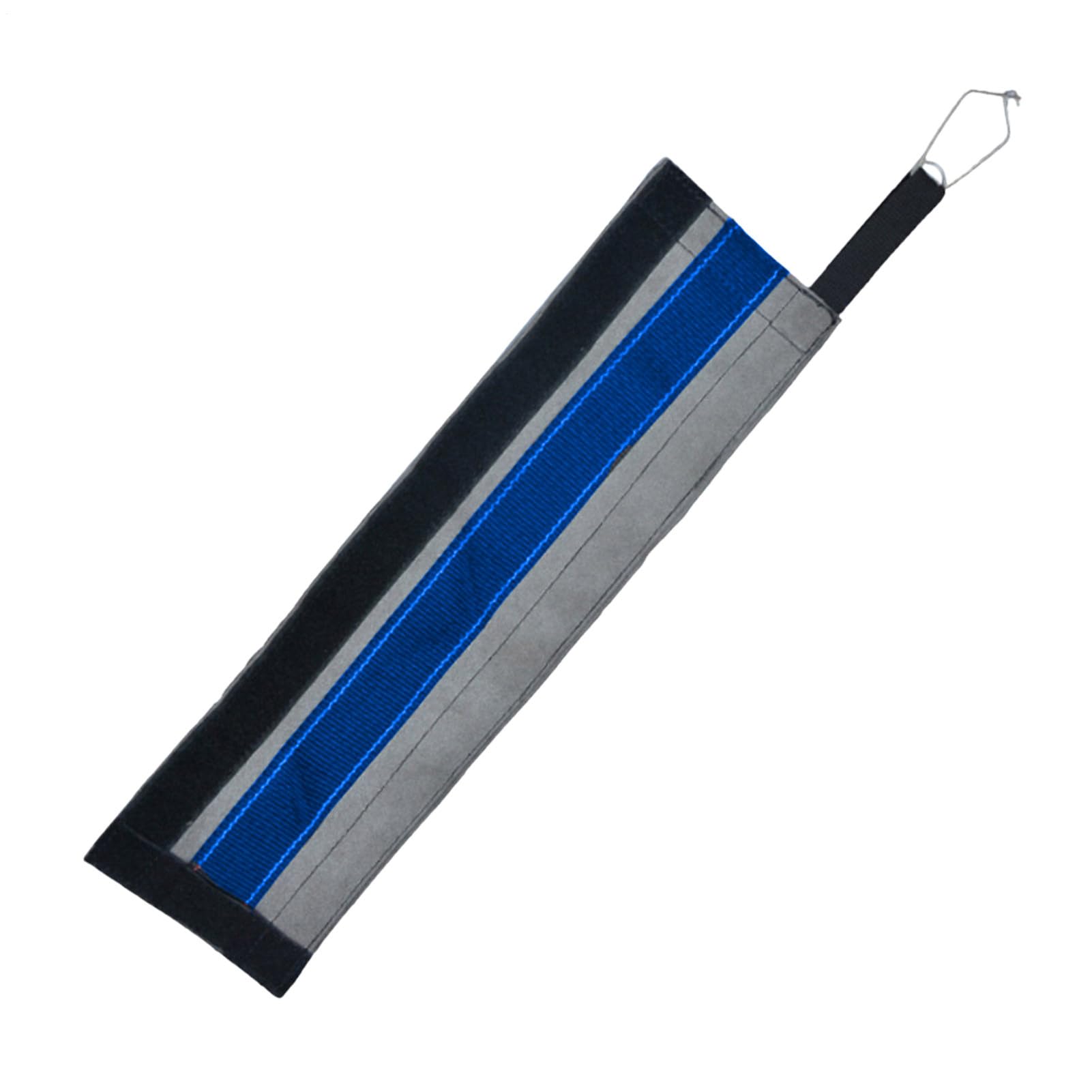 Generisch Rope Edge Protector - 19 x 4 Inch Wear-resistant Faux Leather Cover, Abrasion Protection with Tape and Fixed Hook | For Climbing, Rappelling, Mountaineering, Caving, Aerial Work Equipment