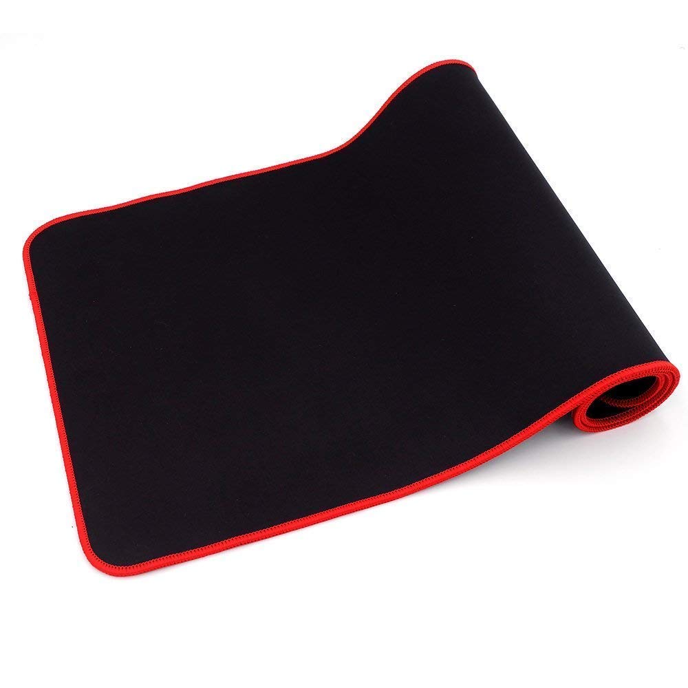 SPIN CART Extended Gaming Mouse Pad Thick Computer Keyboard Mousepad Mouse Desk Mat, XL Long,Non-Slip Base, Durable Stitched Edges, Ideal for Both Gaming(60 x 30 cm, 0.2mm)