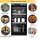 AUTENS 50L Dehumidifying Dry Cabinet Box, Digital Control Noiseless and Energy Saving, 3 Layers for DSLR SLR Camera Lens and Electronic Equipment Storage,Temperature Humidity LED Dual Screen