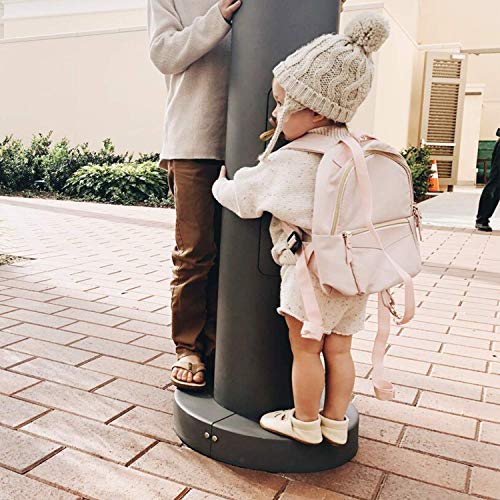Mommore Fashion Toddler Backpack For Girls With Safety Leash For Kids, Pink #TOP1