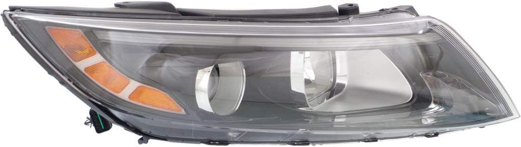 KarParts360 For Kia Optima Headlight Assembly 2014 2015 Driver Side Light For KI2502175 | 92101 4C500