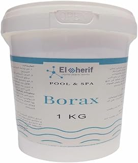 Borax Swimming Pools - Cosmetic Water Streams - Artificial Waterfalls - Water Fountains - Chlorine Alternative, Anti-Algae, Alkaline Lifter and Stabilizer for PH - 1 kg