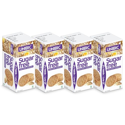 Image of Unibic Sugar Free Oatmeal Cookies 270gm (Pack of 3)