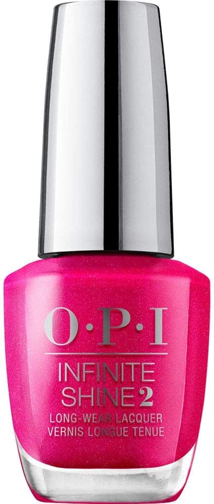 Nail Polish, Infinite Shine Long-Wear Lacquer, Pompeii Purple, Pink 0.5 fl oz, 15 ml (Pack of 1)