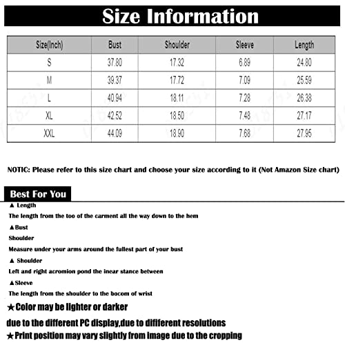 Plus Size Tops For Women Lettering Printed Fashion Shirts Round Neck Retro Tunic Short Sleeve Pullover Casual T-Shirts Light Gray Small #TOP3