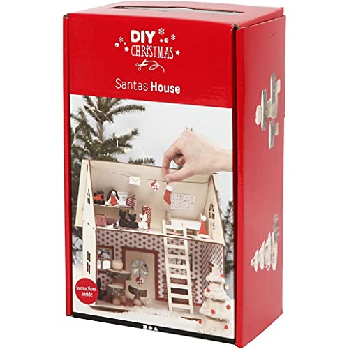 Maison de Père Noël easykit 97054 miniature bois jeu construction - 3