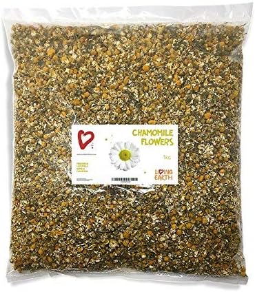 1kg - Living Earth - Chamomile Flowers - (Matricaria chamomilla)