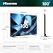 Hisense 100U7DSE Fernseher 100 Zoll, 4K UHD, Hi-QLED Mini LED, Smart TV, 165Hz, Hi-View AI Engine Pro, IMAX Enhanced, AI Lichtsensor, Dolby Vision.Atmos, Tuned by DeVialet, FreeSync Premium [2026]