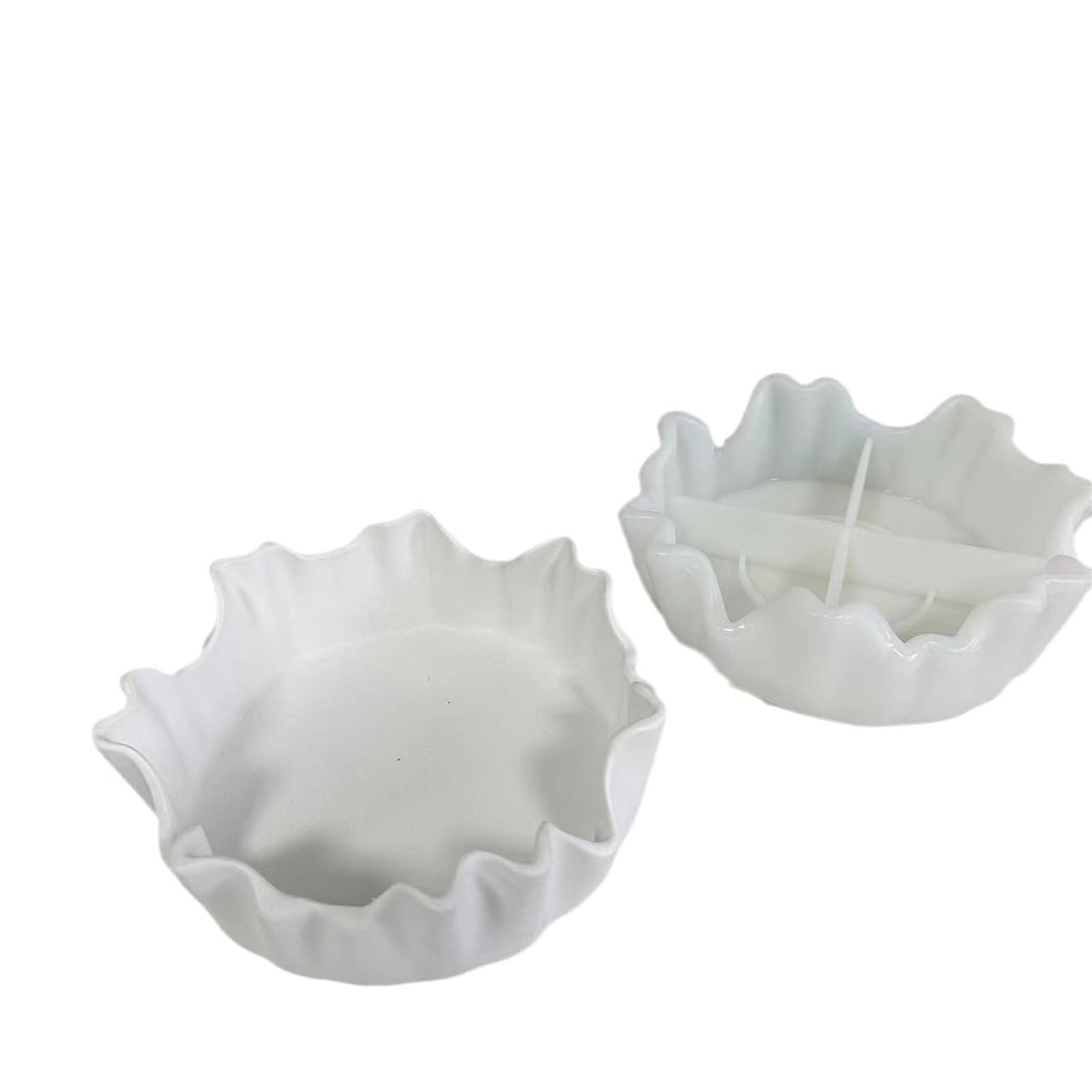 PANGBOER Irregular Sturdy Silicone for Epoxy Resin Castes Portable for Making Unique Tray and Artistic Dishes Unique Tray