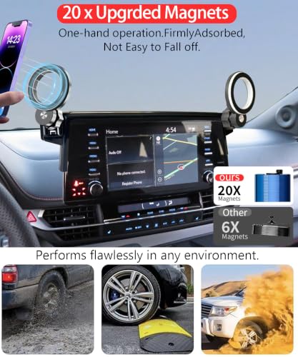 Image of Car Phone Holder for 2021-2024 Toyota Sienna 9 inch Screen Accessories