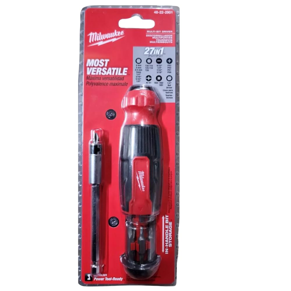 Milwaukee Electric - Tournevis multi-embouts 27-en-1