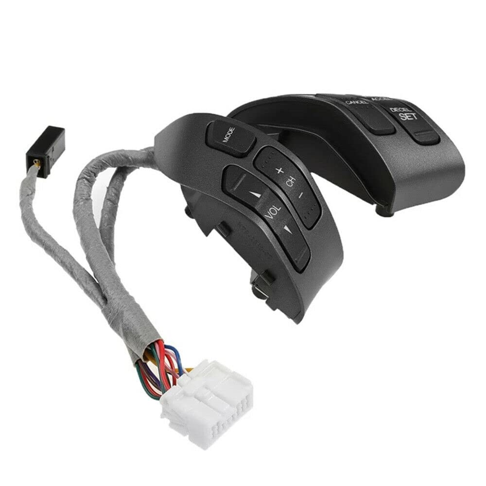 Steering Wheel Cruise Volume Control Switch Button for Honda Accord 2003-2007,for Honda Odyssey 2003-2008 (Without Wiring Harness)