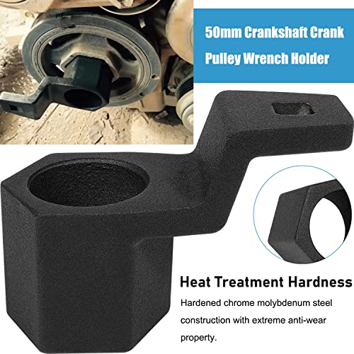 77080 19 Mm Harmonic Balancer Socket & 50Mm Crank Pulley Wrench Holder For Honda Acura Engines #TOP3