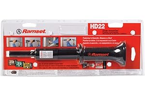 Ramset 00022 HammerShot Low Velocity .22 Cal Powder Actuated Concrete Nailer