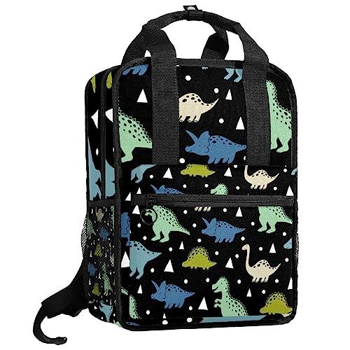Sac à dos dinosaure avec bretelles réglables pour cartable