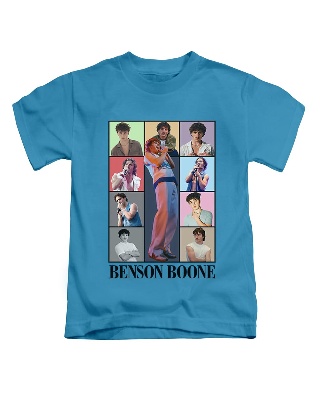 New Spirit Original Unisex Sapphire Boxes Design Benson Boone, Tee T-Shirt Funny T Shirt Top