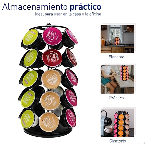 La Mejor Recopilación de Soportes para cápsulas de café los mejores 10. 3 Soportes para cápsulas de café marca Bluelander (3)