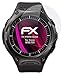 Produktbild atFoliX Glasfolie kompatibel mit Casio WSD-F20 Panzerfolie, 9H Hybrid-Glass FX Schutzpanzer Folie